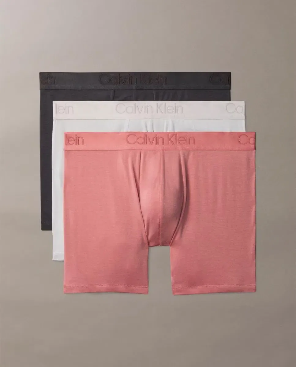 Мужской комплект боксеров с логотипом Calvin Klein, Multicolor