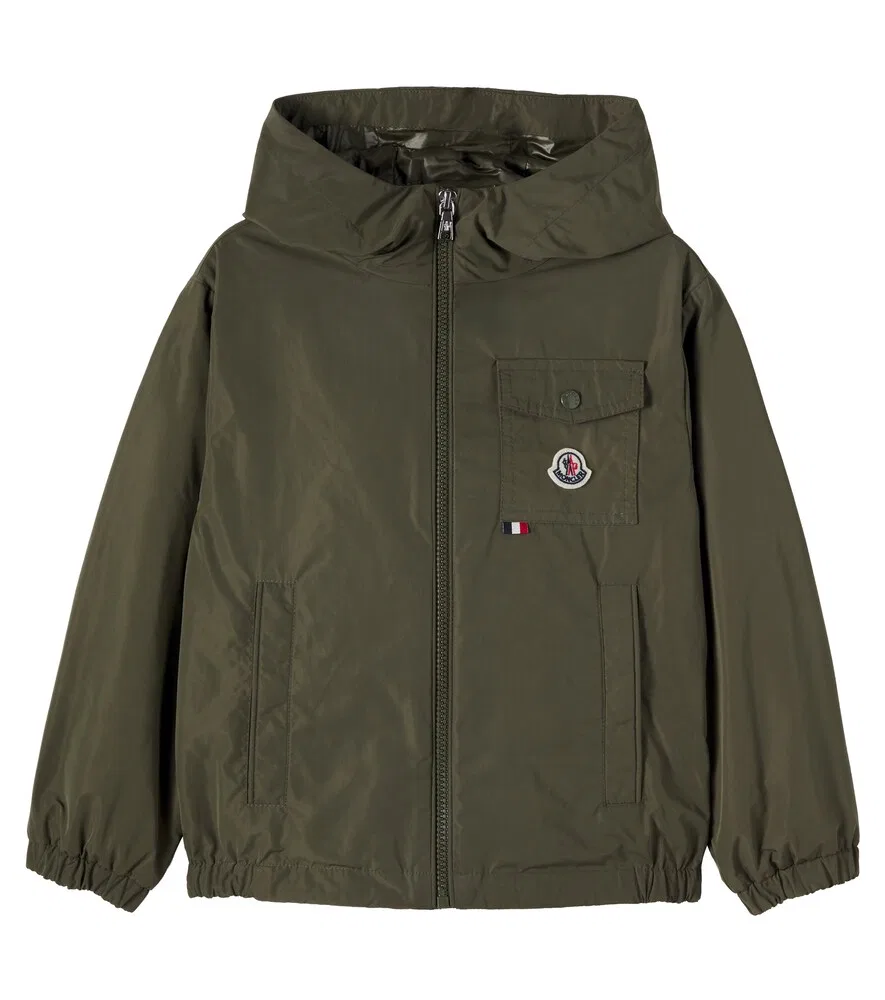 Куртка с капюшоном Xavian Moncler Enfant, зеленый