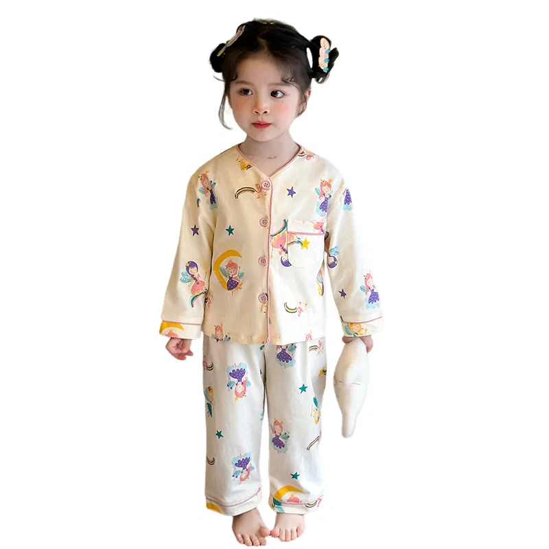 Детский комплект для отдыха с длинным рукавом Lanza, Абрикосовый
