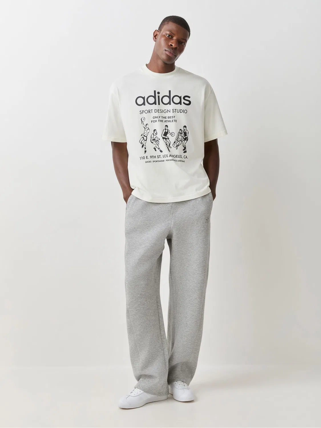 Футболка Only The Best For The Athlete adidas, белый — фото 2