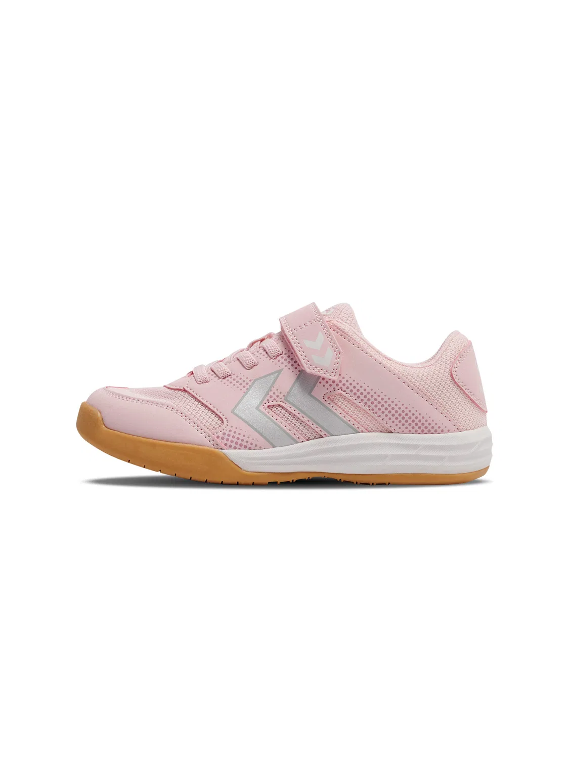 Детские кроссовки с липучкой Multiplay Stable Hummel, Bonbonrosa Maulbeerfarben
