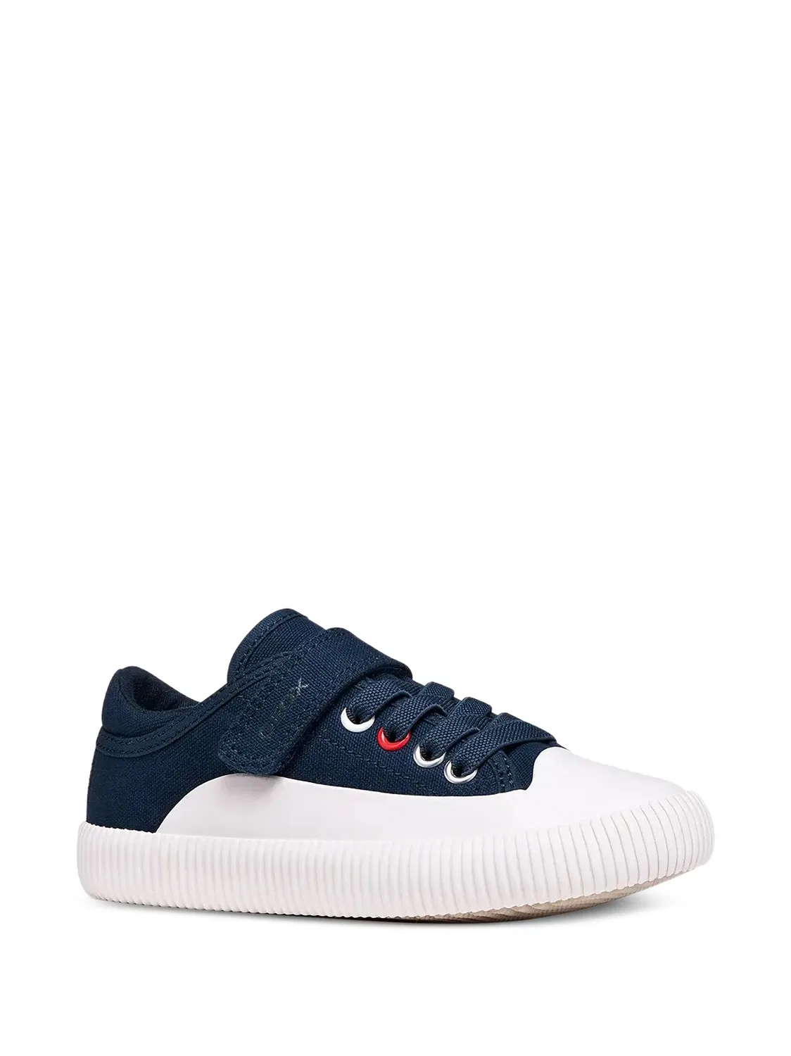 Кроссовки Tippeste на липучках и шнуровке Geox Kids, синий