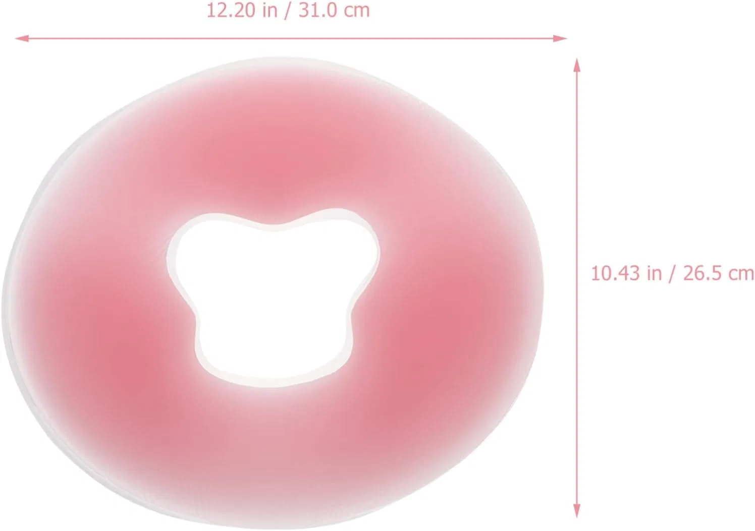 Подушка для лица из силикона Homoyoyo, 31x26.5x2.5 см — фото 2