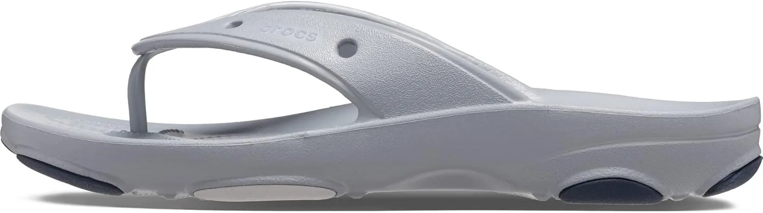 Шлепанцы Crocs Unisex Classic Flip Toe Separator, светло-серый — фото 4