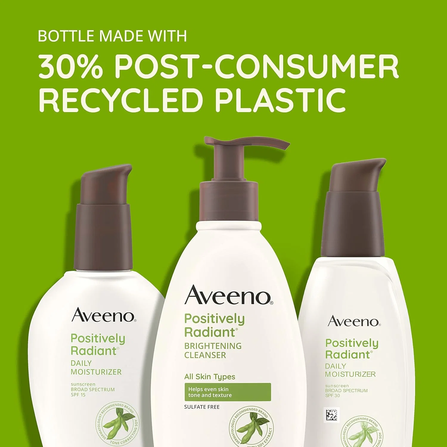 Крем для лица SPF AVEENO Дневной Positively Radiant с — фото 3