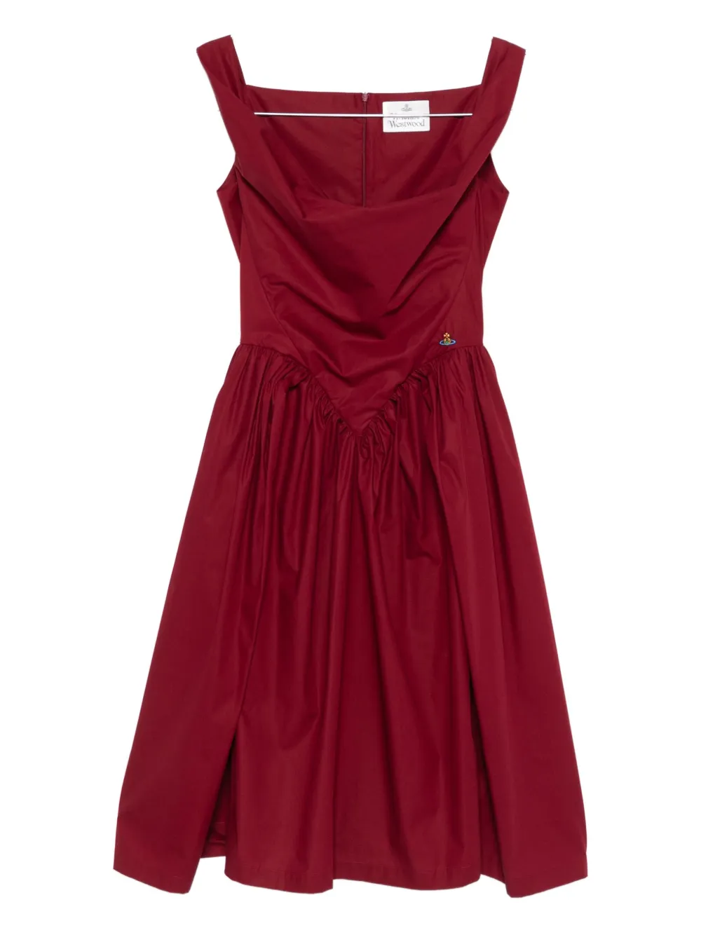 

Миди-платье с вставками Vivienne Westwood, красный