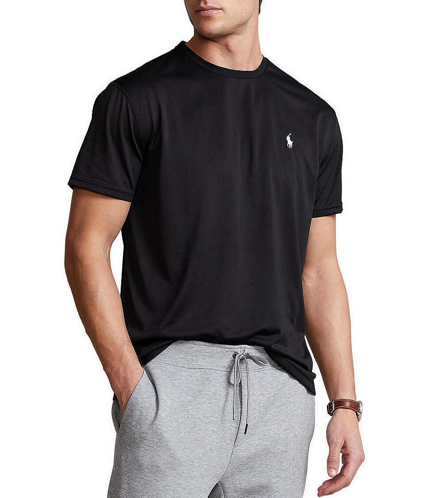 

Футболка из джерси с короткими рукавами классического кроя Polo Ralph Lauren Performance, синий