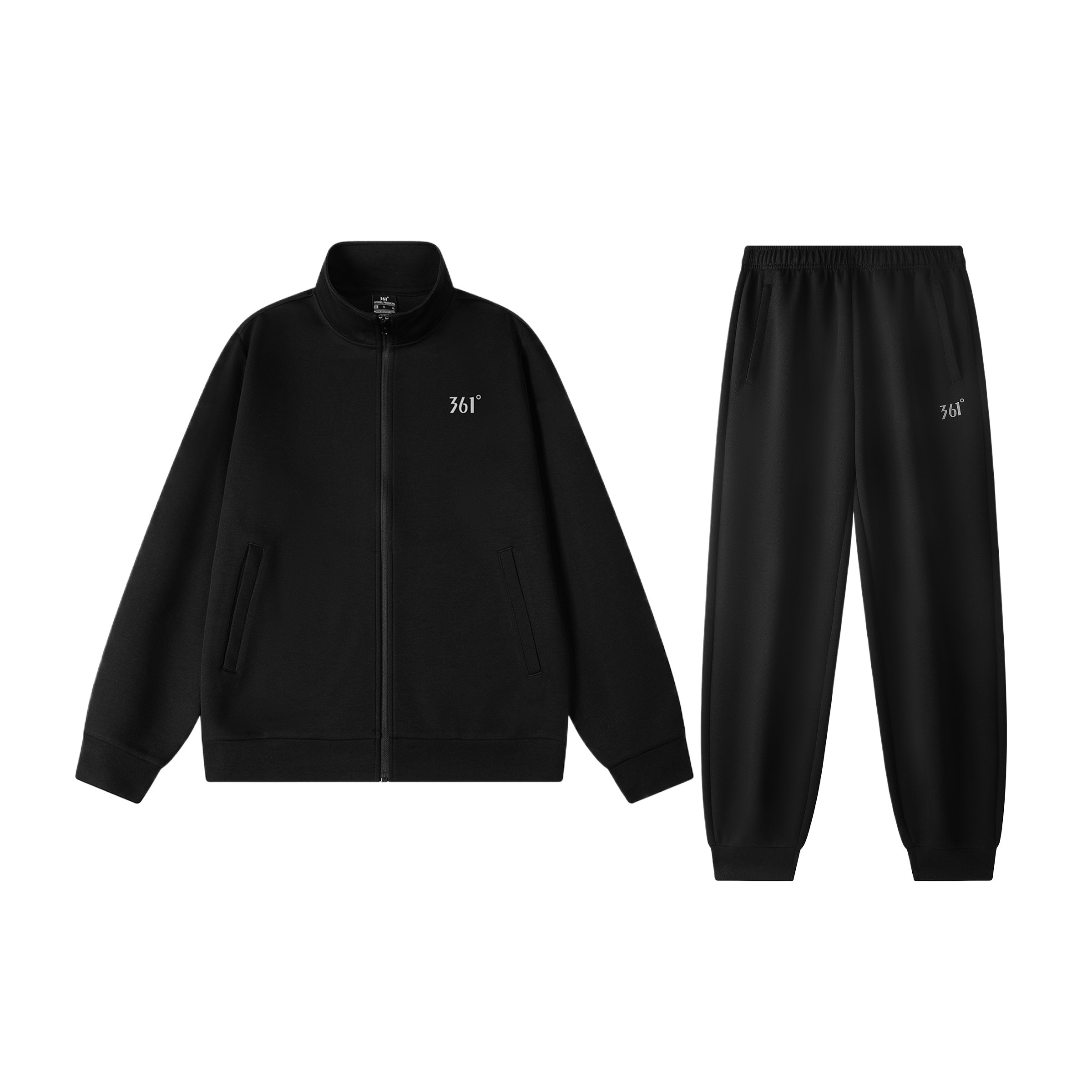 

361° Повседневная спортивная одежда Unisex Super Black