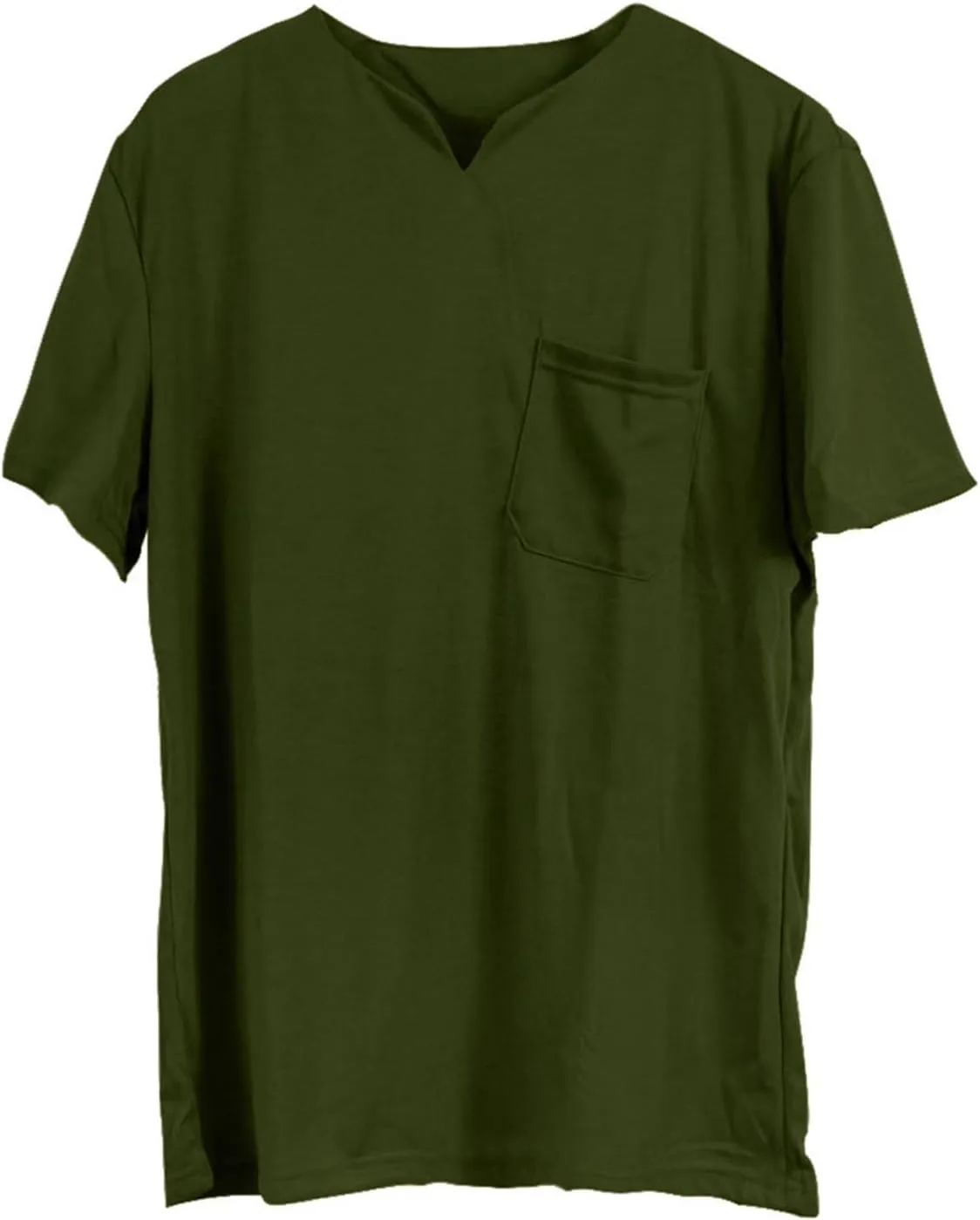 Мужская майка V-neck slim fit для тренировок — фото 3
