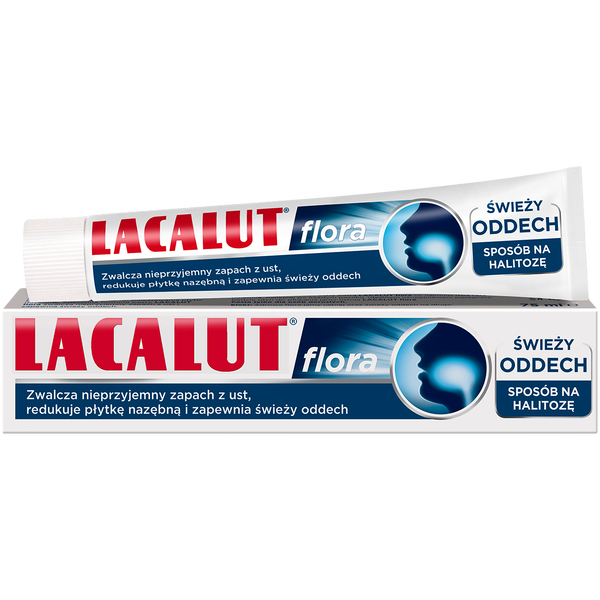 

Зубная паста, освежающая дыхание, 75 мл Lacalut Flora