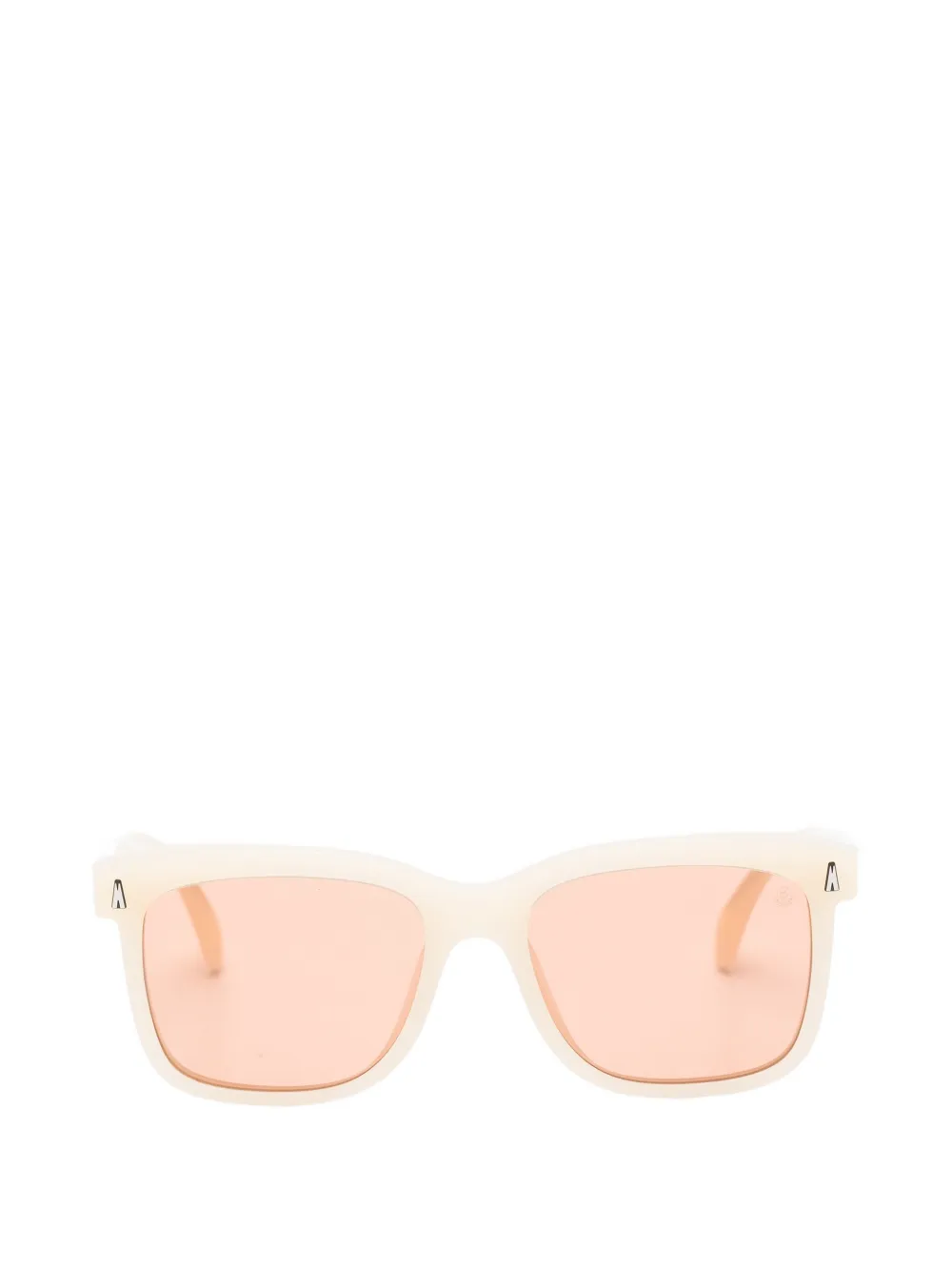 

Квадратные солнцезащитные очки Valaire Moncler, бежевый