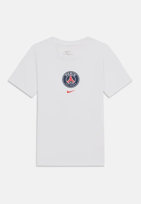 Футболка спортивная Nike Performance, модель Psg crest tee, белая — фото 3