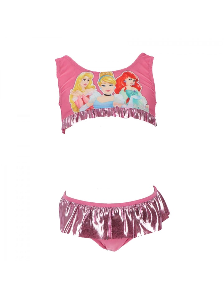 

Купальник Disney Princess Badeanzug Fröhlicher Bikini für kleine Prinzessinnen, розовый