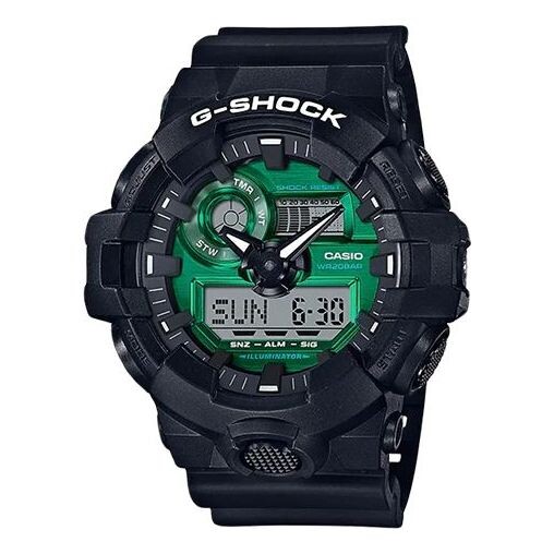 

Часы CASIO G-Shock Analog-Digital 'Black Green', черный