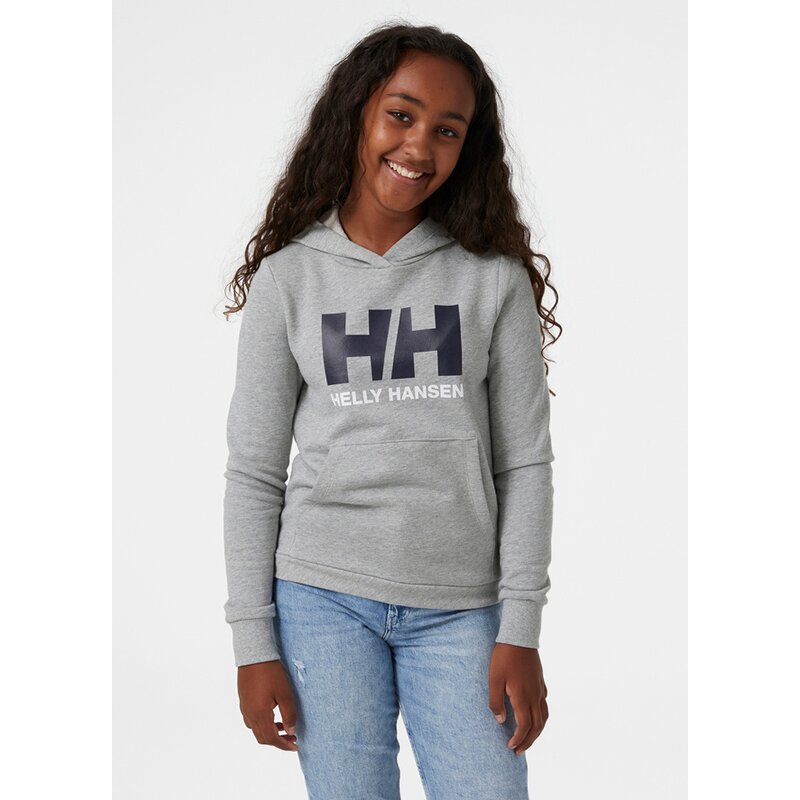 Функциональная куртка jr hh logo hoodie 2.0 Hellyhansen, серый — фото 3