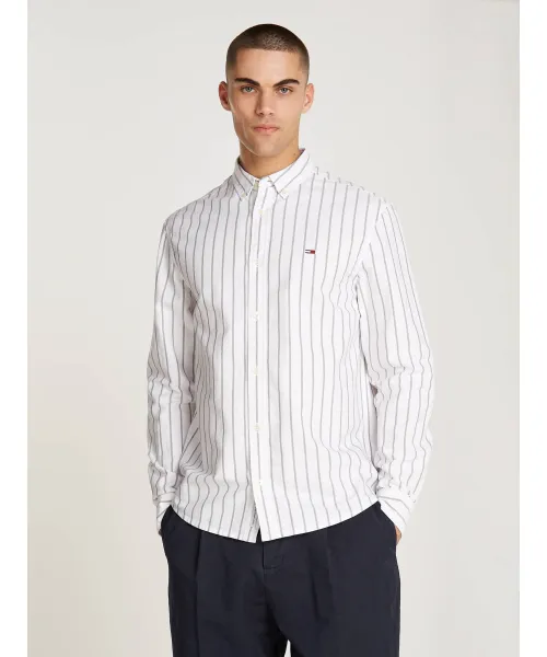 

Рубашка Оксфорд Regular fit Tommy Jeans, белый