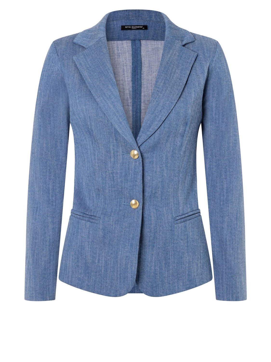 

Ana Alcazar Блейзер 'Daely' в синем дениме