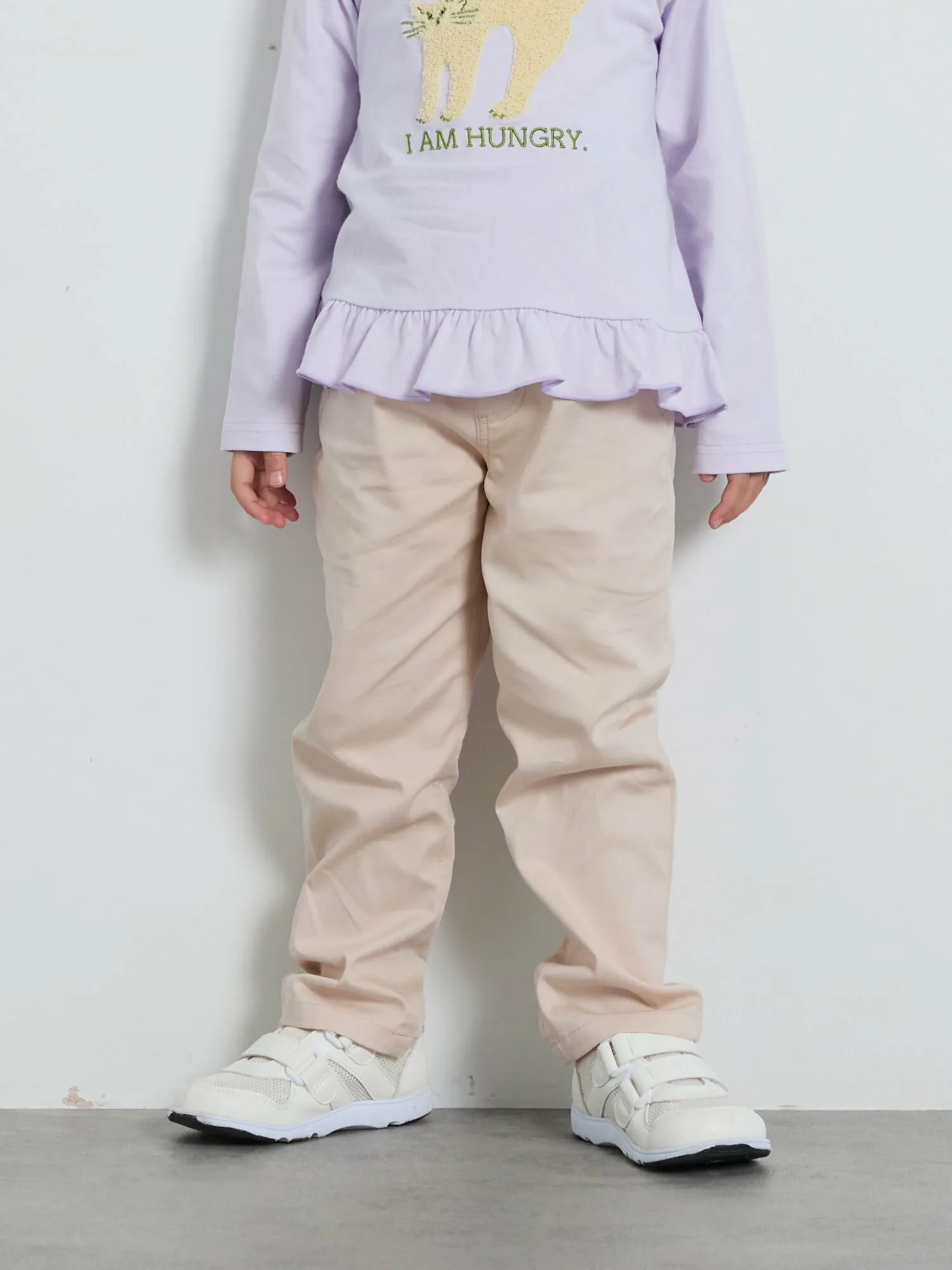 Брюки из эластичной саржи Samansa Mos2 Lagom, beige