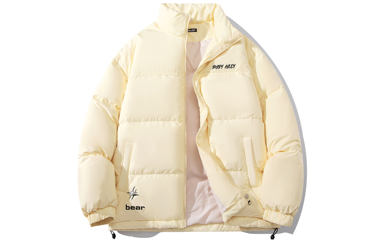 

BOBBY ABLEY Унисекс пуховик, Light Yellow