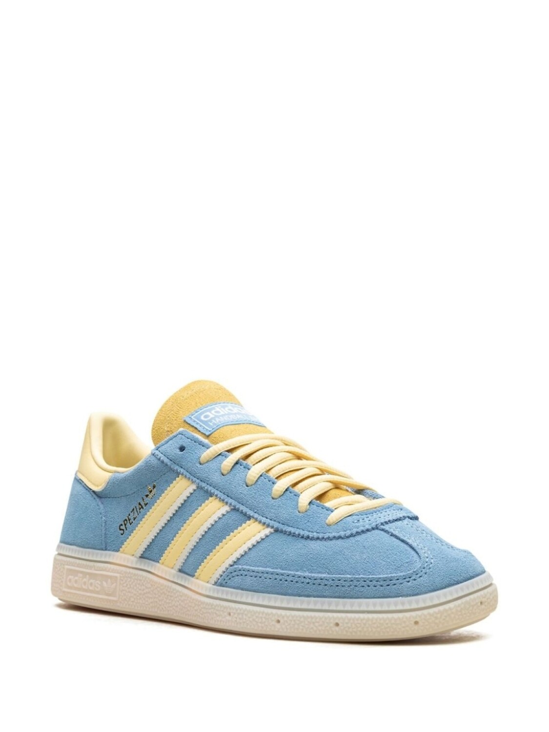 Adidas кроссовки Handball Spezial Semi Blue/Burst Yellow, синий — фото 2
