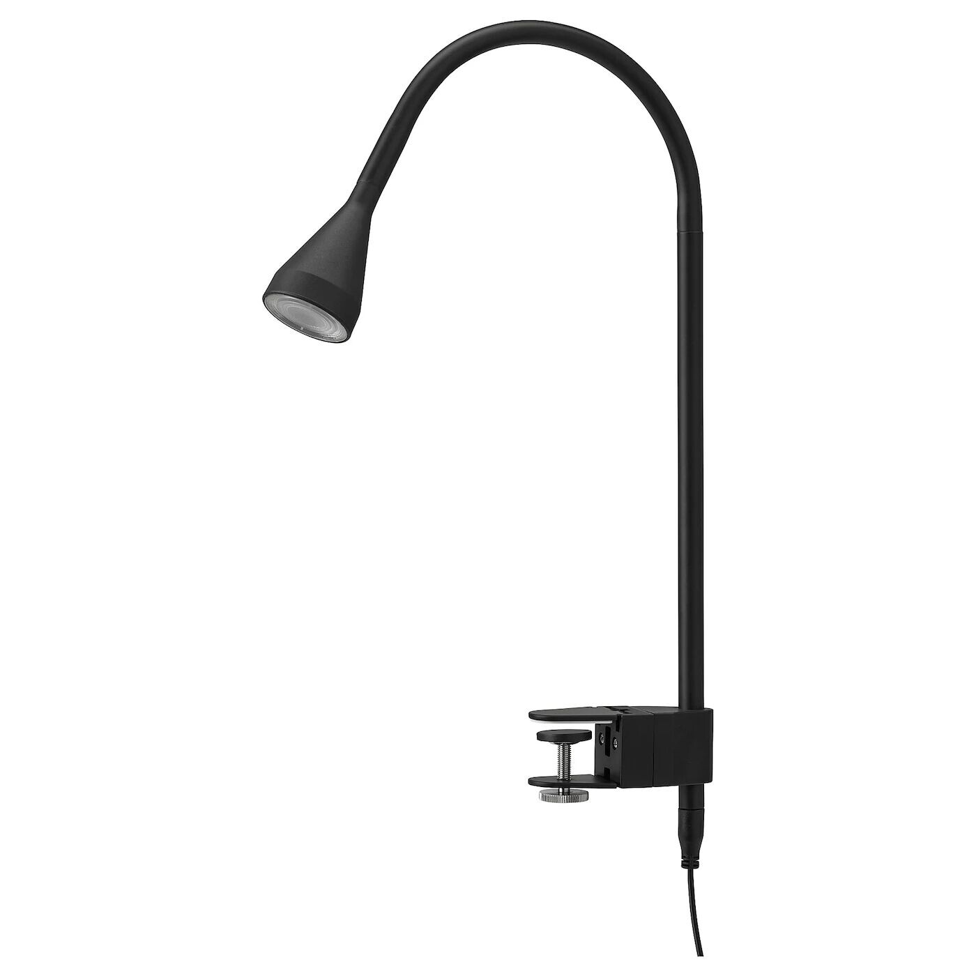 

Настенный/зажимной точечный светильник, светодиодный, черный, NÄVLINGE IKEA
