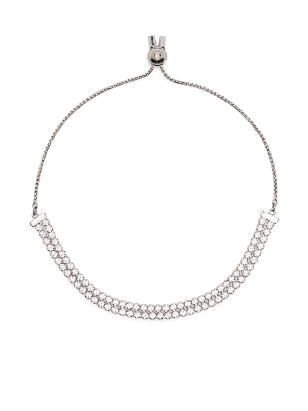 

Браслет Matrix Tennis Swarovski, серебряный