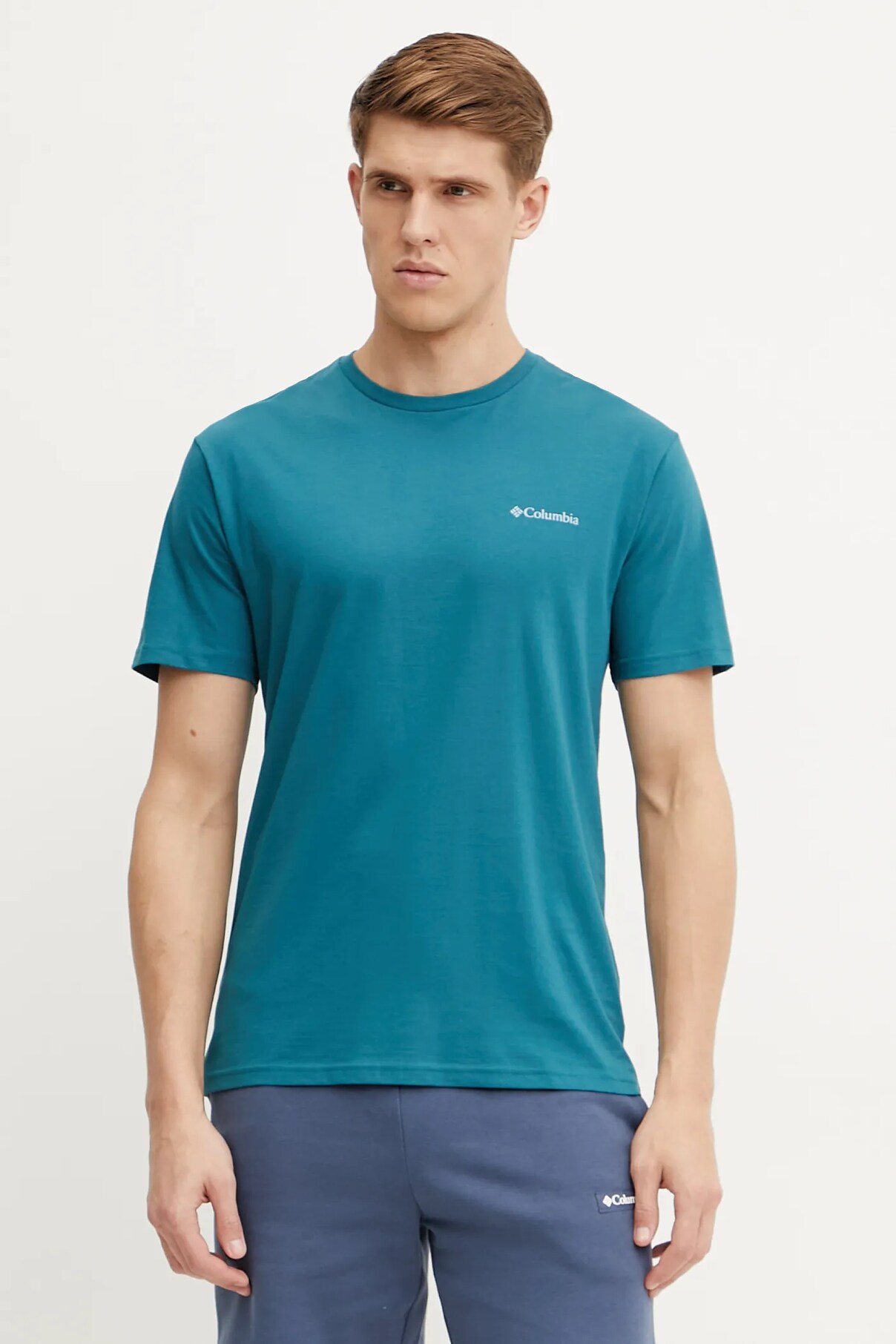 

Футболка North Cascades из хлопка Columbia, бирюзовый