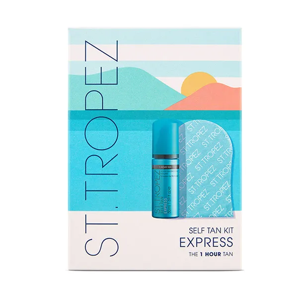 

Мусс для экспресс-загара+Рукавица Self Tan Kit Express St Tropez, 1 UD