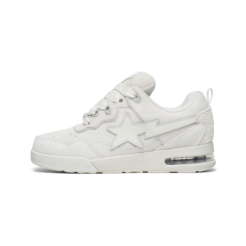 

Скользоустойчивые мужские повседневные кеды Low top A BATHING APE, белый whx