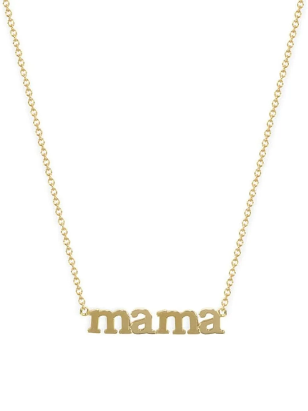 

Ожерелье "Mama" из желтого золота 750 пробы Jennifer Meyer, золотой