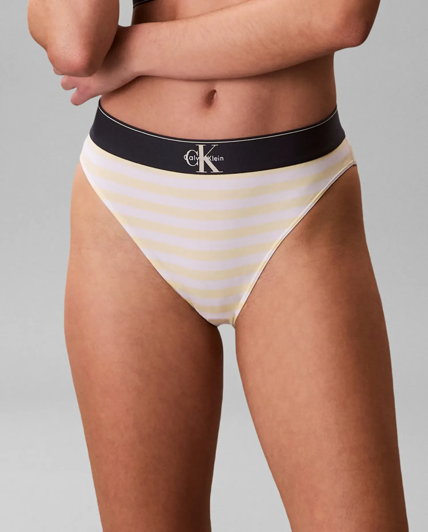Высокие трусики CK GRAPHIC Calvin Klein, желтый