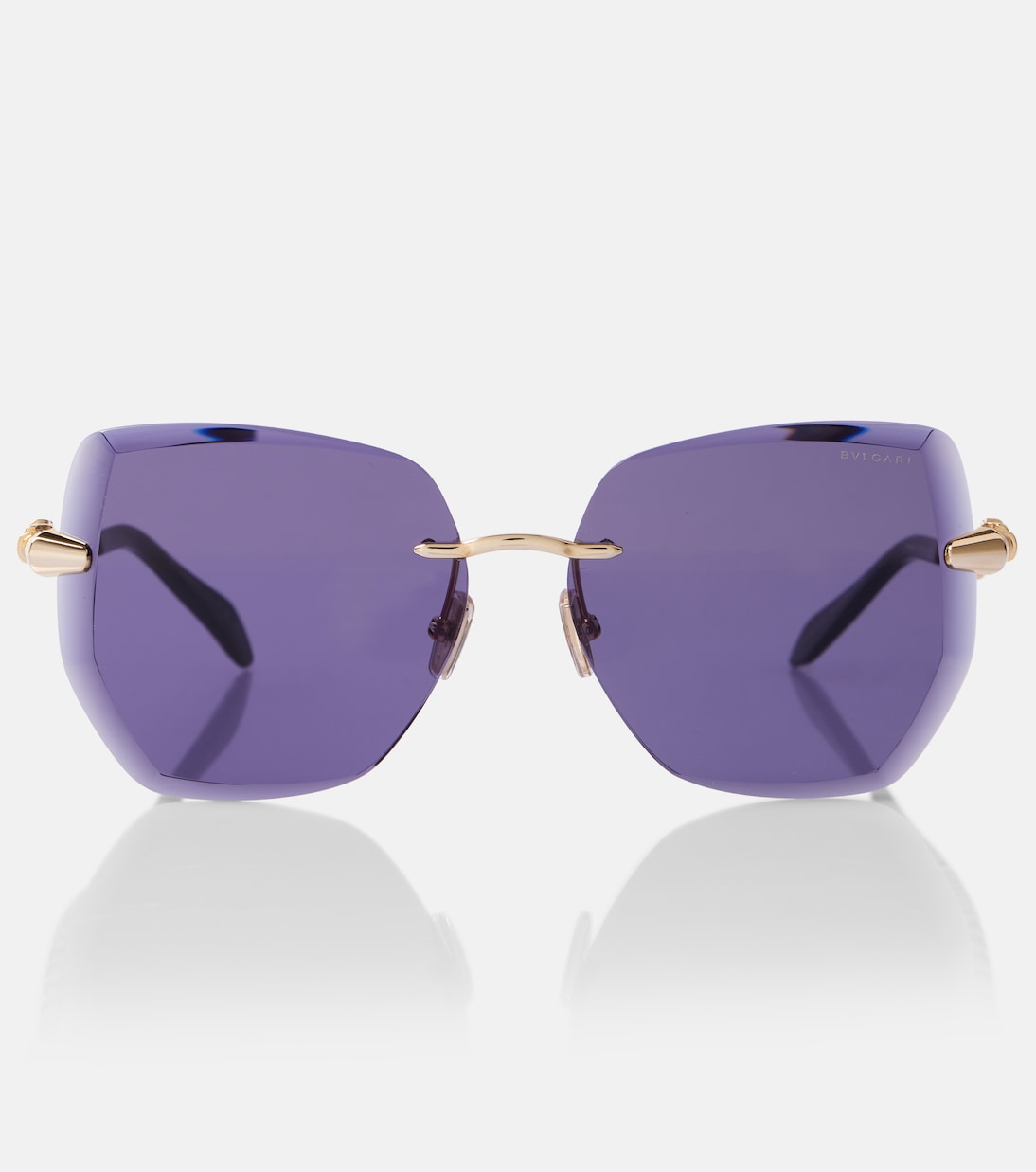 

Солнцезащитные очки Serpenti Viper oversize Bvlgari