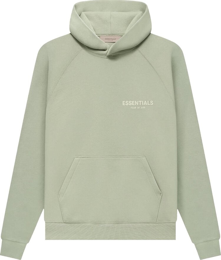 

Худи Fear of God Essentials Essentials Hoodie 'Sea Foam', зеленый