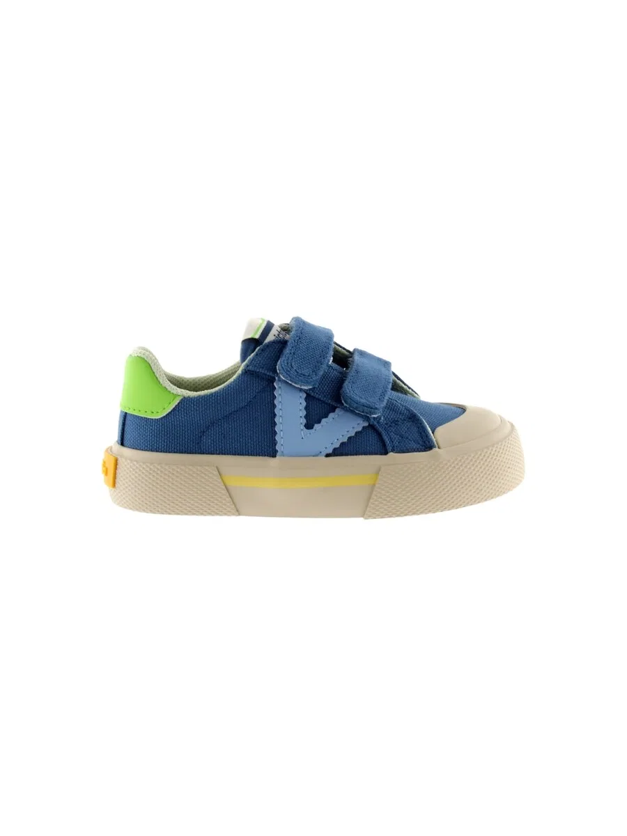 Кроссовки Victoria 'Klettverschluss-Sneaker fur Kinder' синего цвета — фото 2