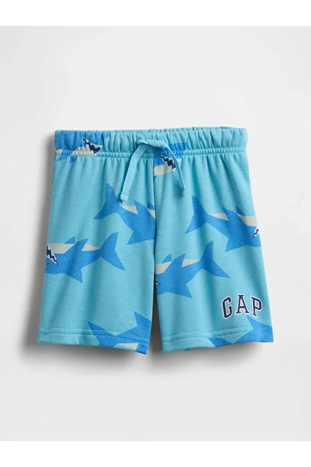 Детские шорты для мальчиков из французского футера Gap, Blue
