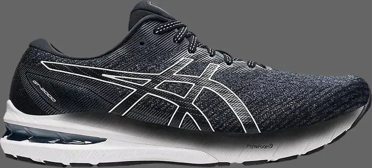 

Кроссовки gt 2000 10 4e wide 'black white' Asics, черный