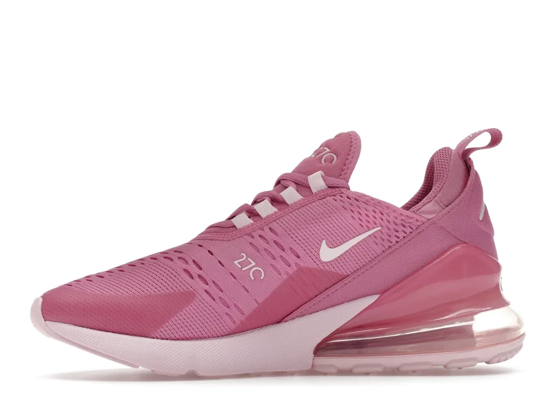 Детские кроссовки с шнуровкой Nike Air Max 270 Nike, Magic Flamingo/Pink Foam — фото 3