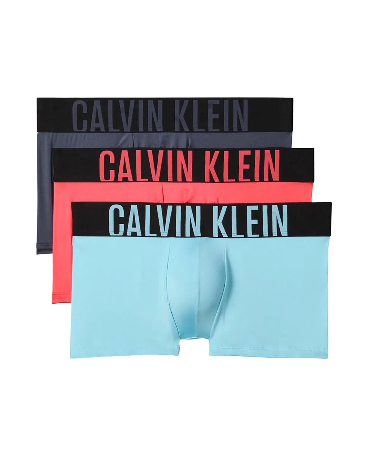 Мужские боксеры из микрофибры комплект 3 шт Calvin Klein, Multicolor