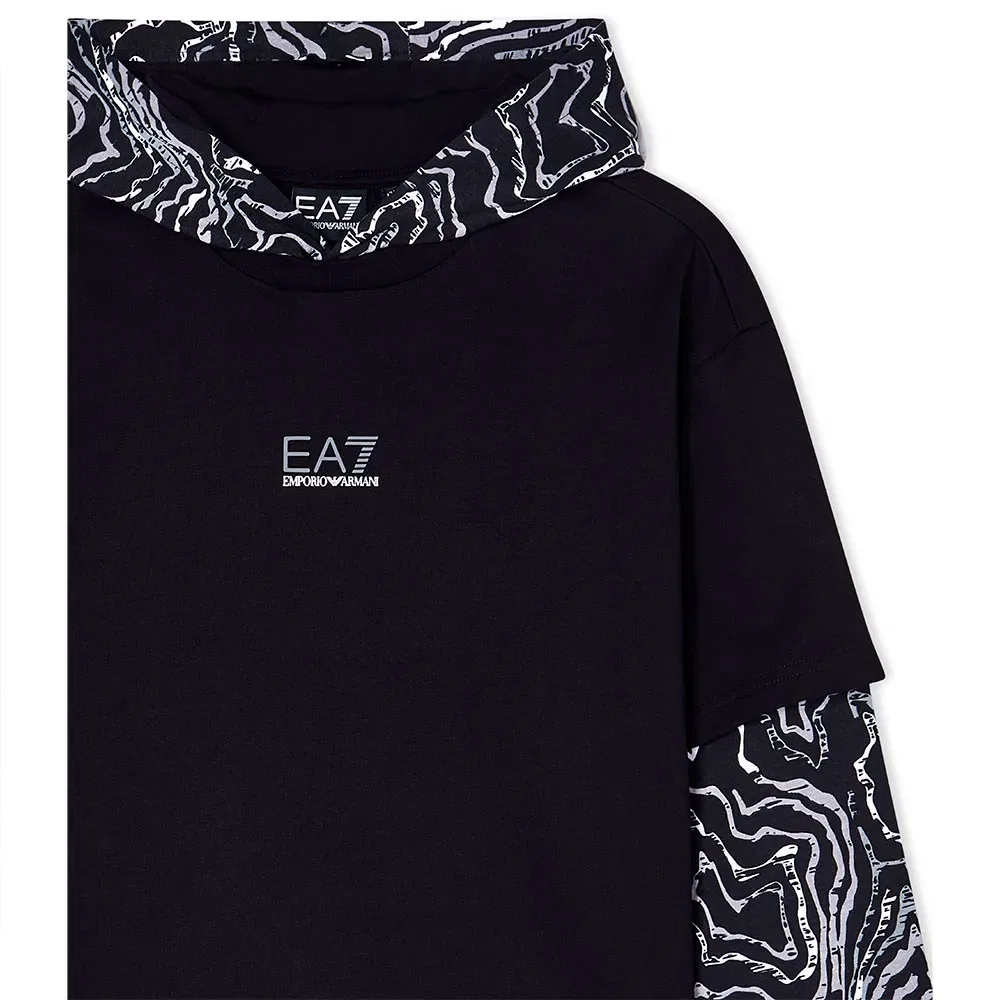 Свитшот EA7 EMPORIO ARMANI, черный — фото 3