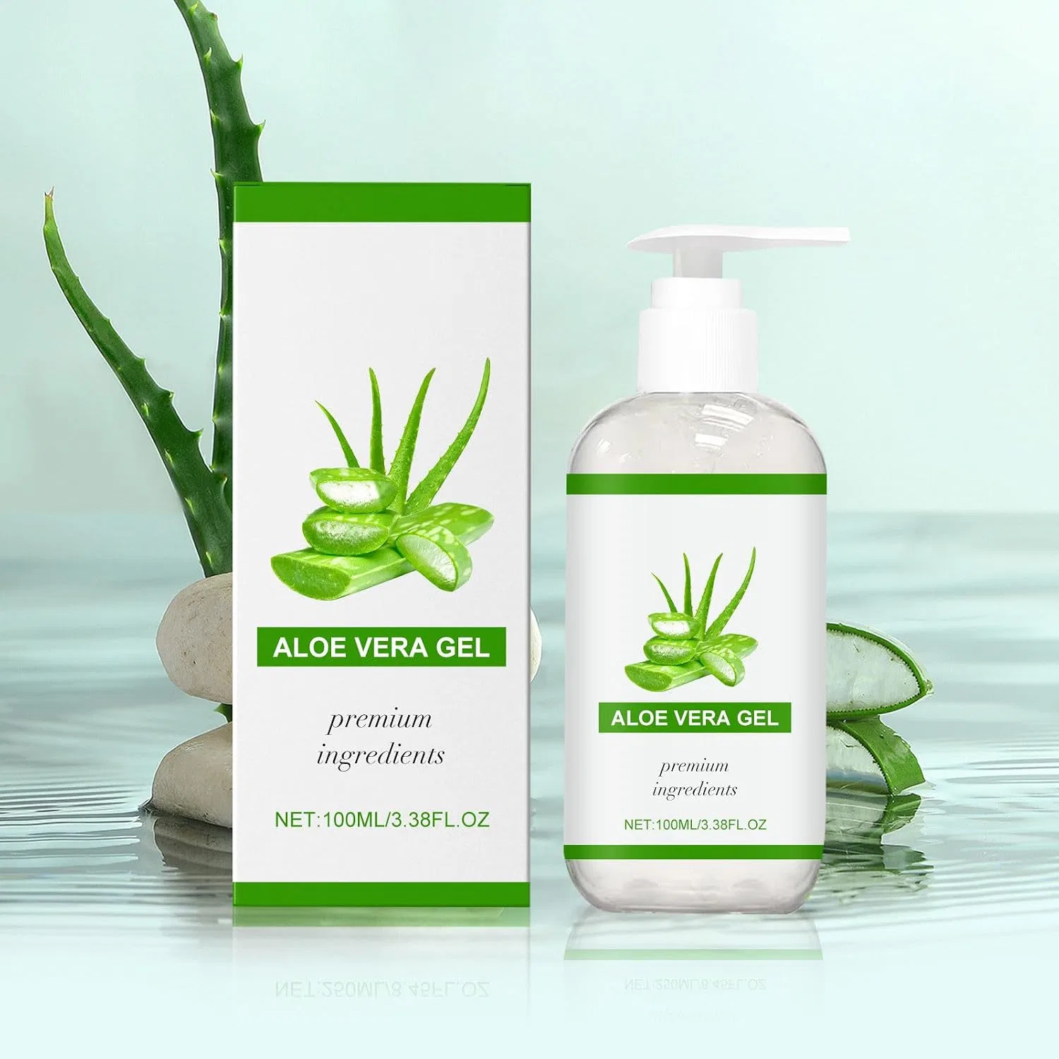 Гель Алоэ Вера, 100% Pure, 100 мл Générique — фото 3