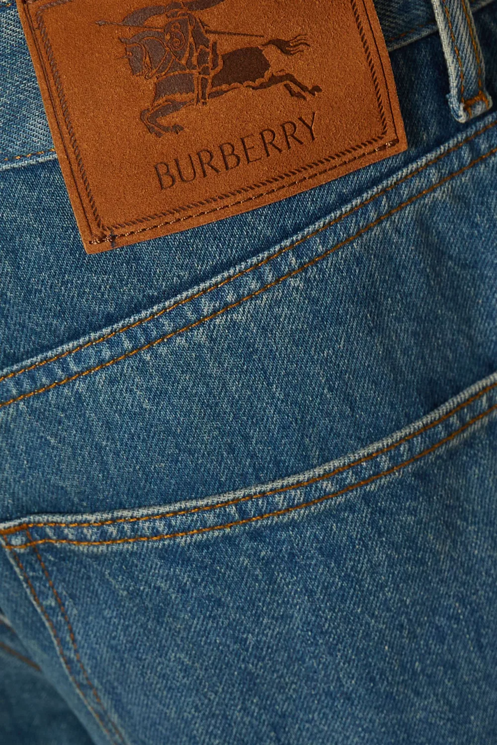 Джинсы прямые Dexter Check-trim Burberry — фото 4