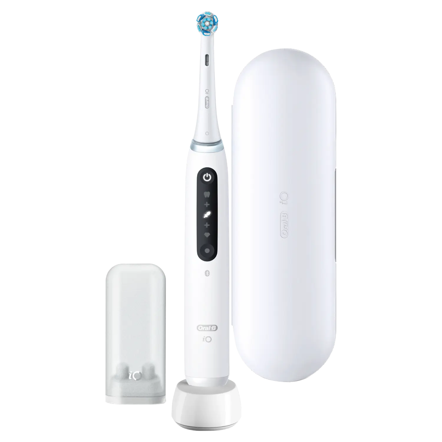 Магнитная зубная щетка Oral-B IO 5 White для чистки зубов, 1 упаковка — фото 3