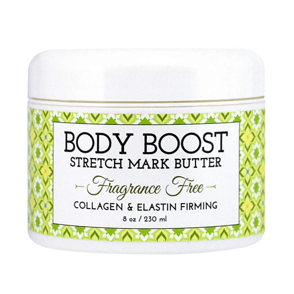 Масло для тела от растяжек Body Boost Unscented, 226.7 г, 8 fl oz