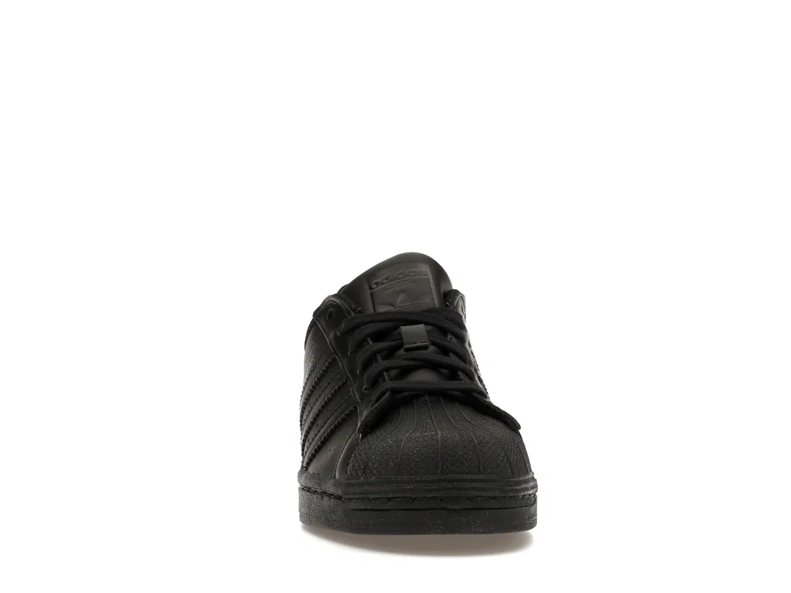 Детские кроссовки Lifestyle с круглым носом Adidas Superstar, Core Black Core Black Core Black — фото 2