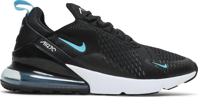 Nike Air Max 270 Black Light Blue Fury CDEK.Shopping