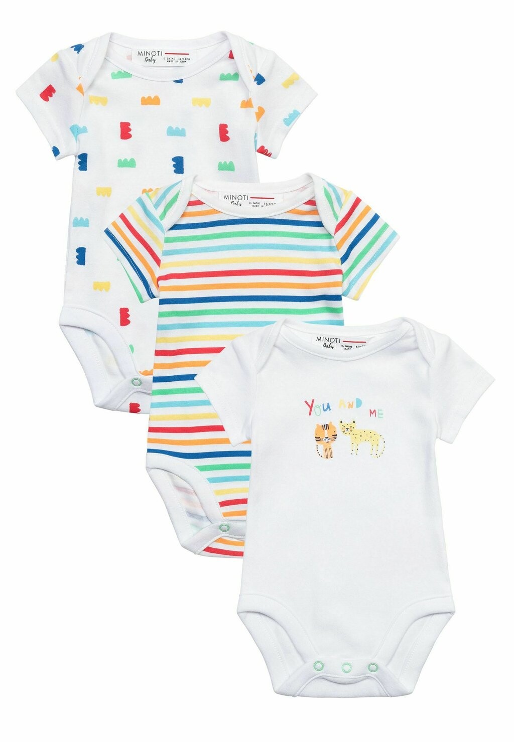

Боди 3 PACK MINOTI, цвет white