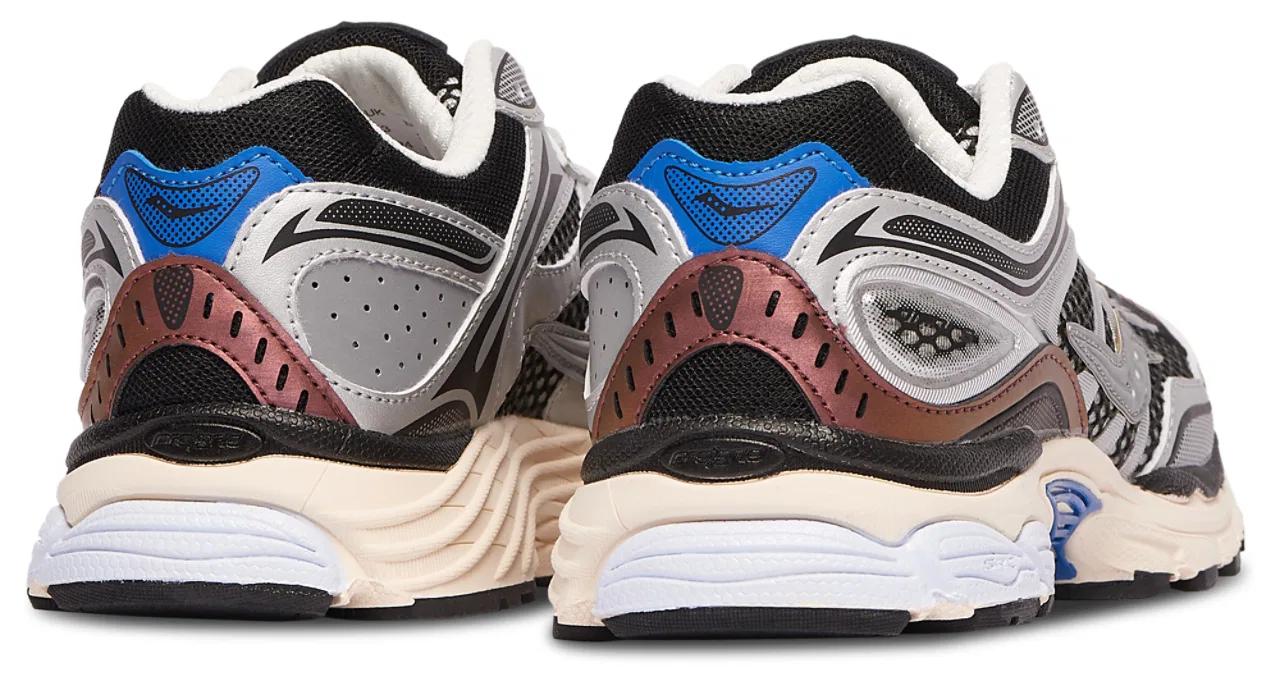Кроссовки для мальчиков Omni 9 Saucony, цвет Black/Burgundy/Silver — фото 3