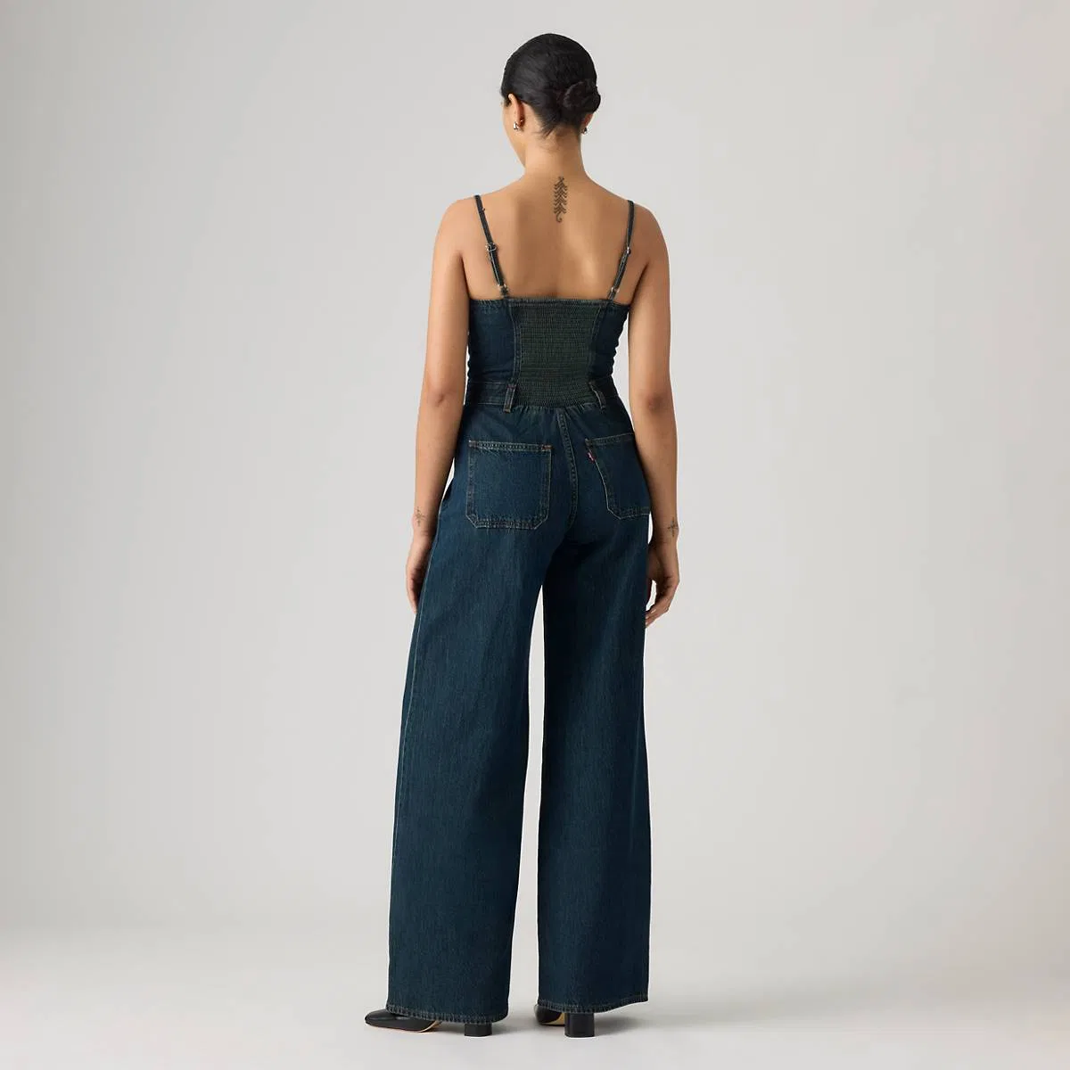 Комбинезон со швом Levi's, Cash Out Stone - Medium Wash — фото 3