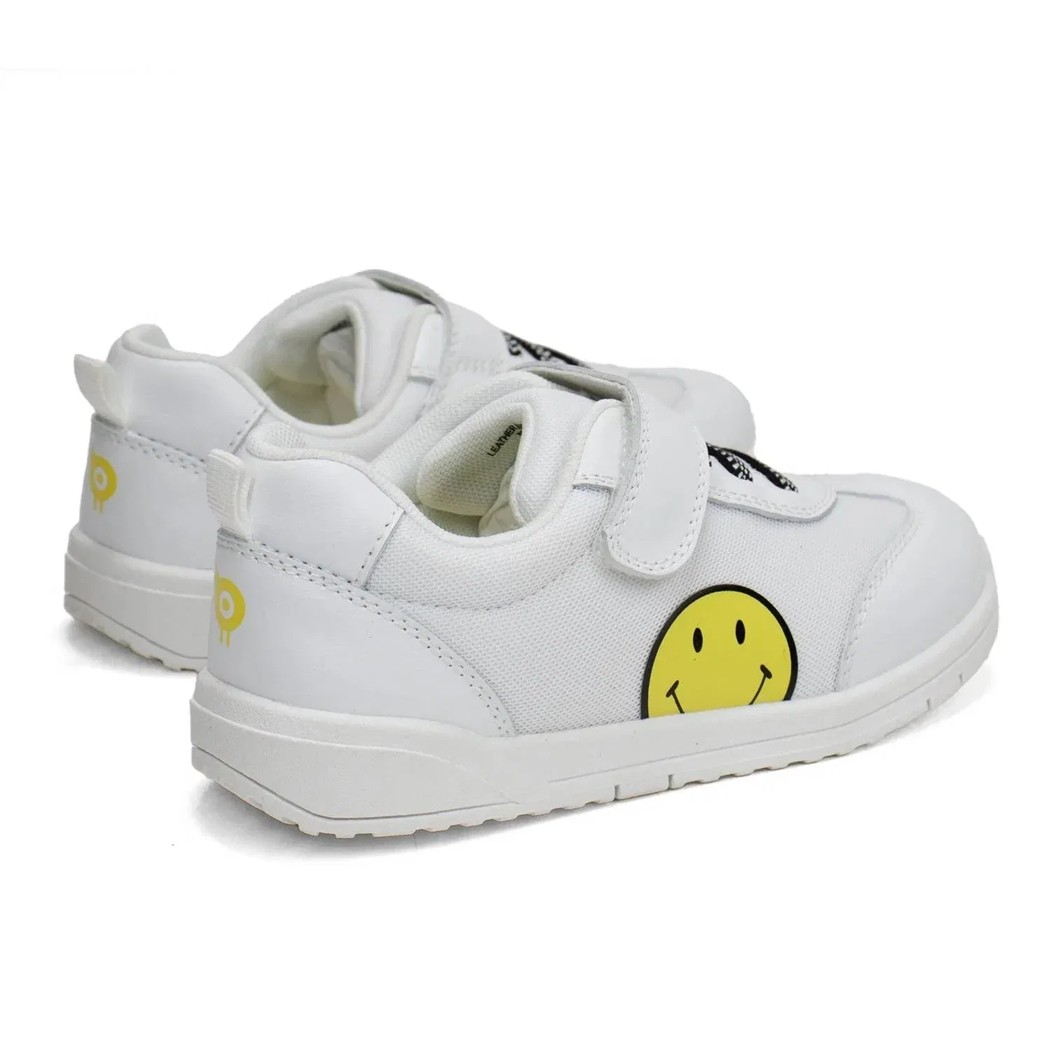 Детские кожаные кроссовки низкие с принтом Game Face Low Top Old Soles, Snow — фото 4