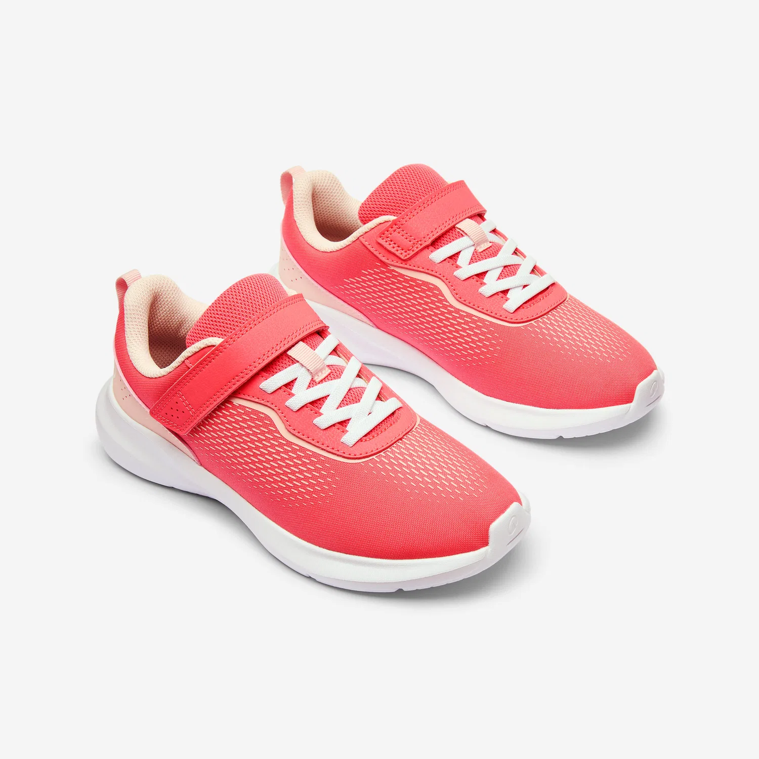 Детские кроссовки на липучках Play Fun Decathlon, Wassermelonenrosa Perlrosa — фото 2